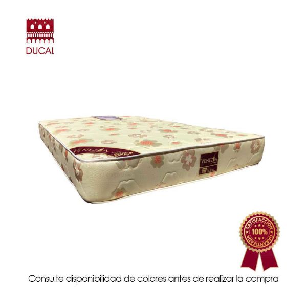 colchón, individual, venezia, ducal, colchoneta, cama, catre