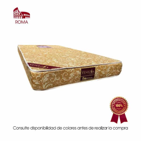 colchón, matrimonial, venezia, roma, colchoneta, cama, catre