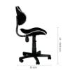silla, tokoa, os-1602, oficina, juego, computo, descanso, reclinable, oficina, pc