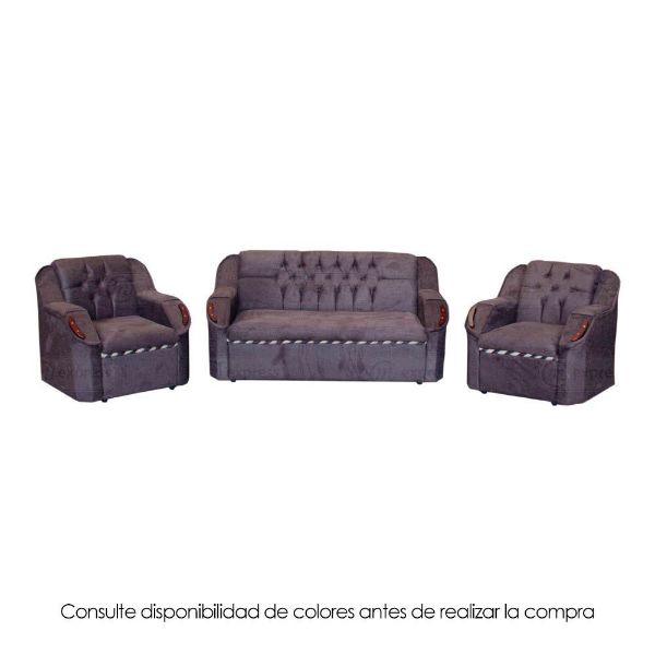 muebles, juego, sala, venecia, grekko, sillon, sillones