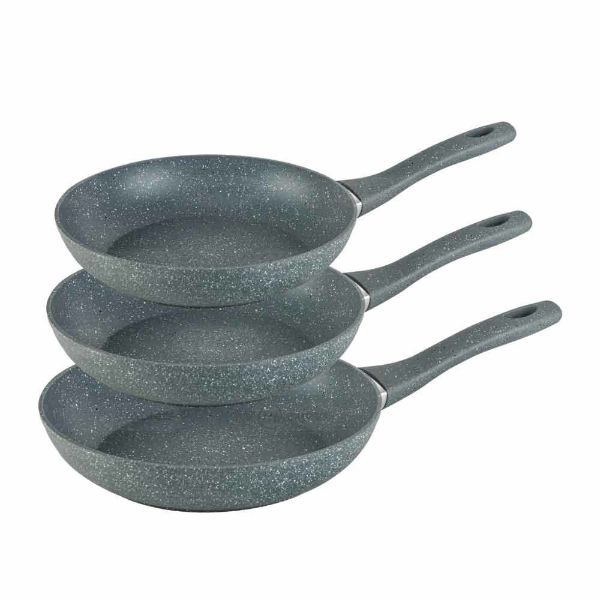 accesorios, cocina, juego, sartenes, maggio, hxff-3p, induccion, gas, electrica, vitroceramica