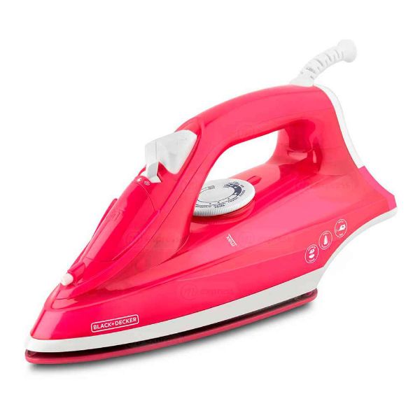 electrodomesticos, plancha, black&decker, irbd302, cuidado, ropa, vapor, calor,  antideslizante