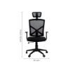 muebles, silla, tokoa, os-2160, oficina, teletrabajo, ergonomia, ejecutiva