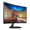 tecnologia, monitor, samsung, televisor, lc24f390fhnxza, 24", curvo, pantalla