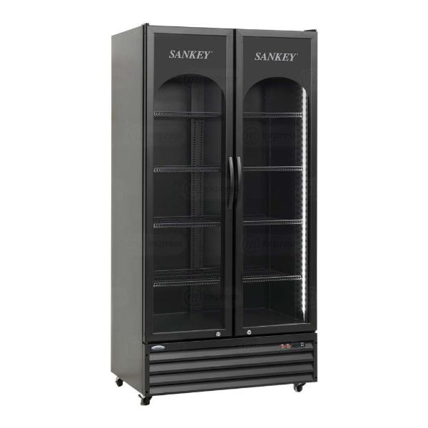 muebles, camara, enfriamiento, sankey, rfd-2263bl, refrigeración, frio, enfriador