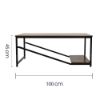 muebles, mesa, centro, tokoa, me-575, sala, despacho, estar, estante, acomodador