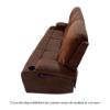 muebles, sillon, reclinable, hunter, h900mf, sala, descanso, sillones