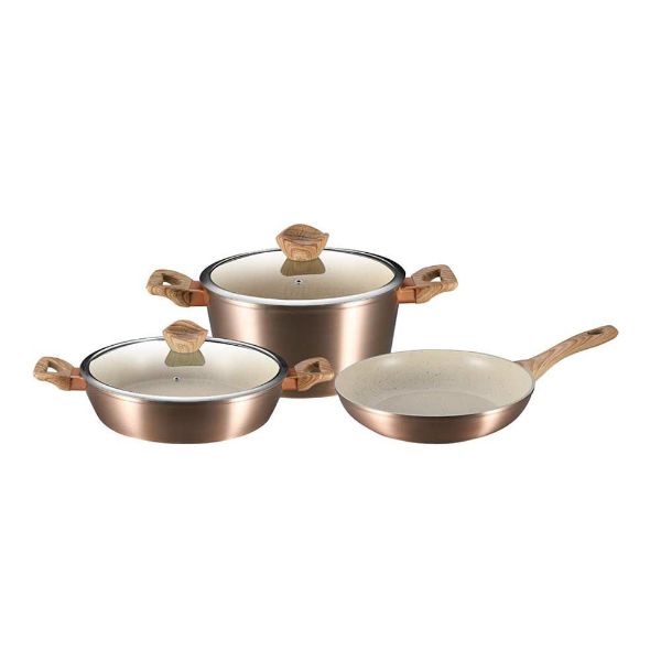 juego, ollas, maggio, hx2324, cocina, induccion, gas