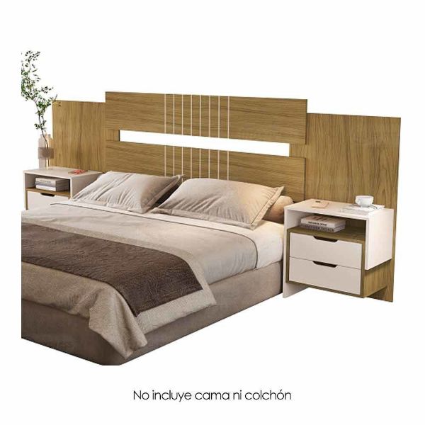 muebles, cama, matrimonial, vj, luiza, catre, hamaca, litera, camastro, madera, metal, respaldar
