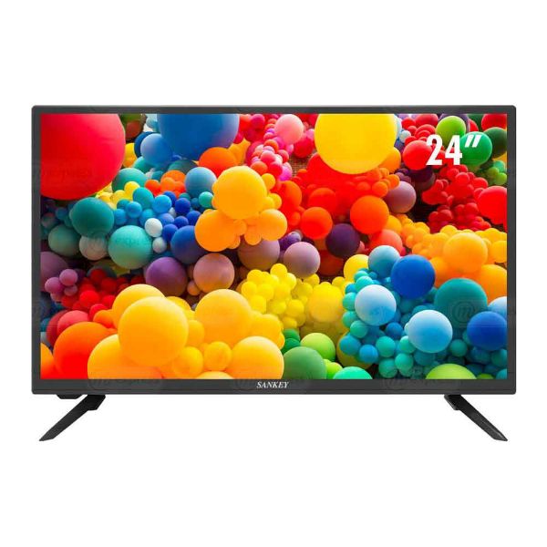  video, pantalla, sankey, 24", cled-24id1, smart, tv, televisor