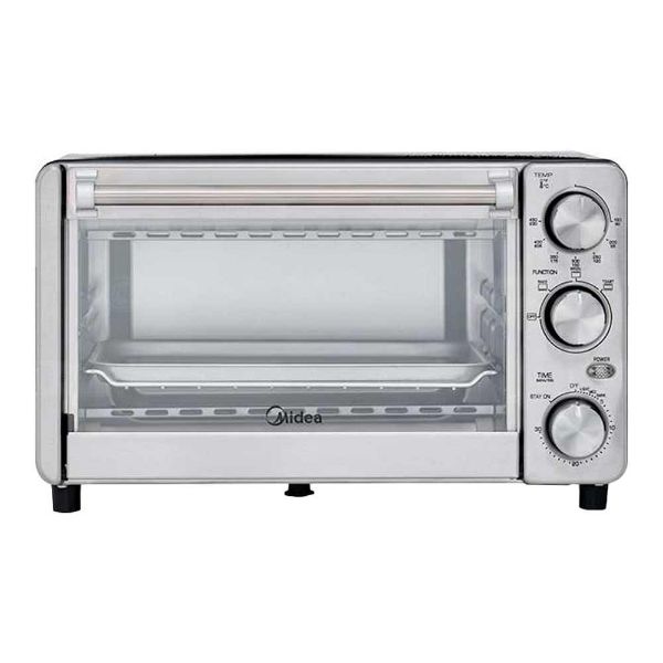 electrodomesticos, horno, tostador, midea, met12a2mss, hornear, dorar, cocinar