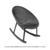 mueble, mecedora, alpez, rock, plastica, sala, terraza