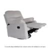 muebles, sillon, reclinable, dreams, factory, sala, descanso, sillones, relax, giratorio