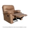 muebles, sillon, reclinable, dreams, factory, sala, descanso, sillones, relax, fijo
