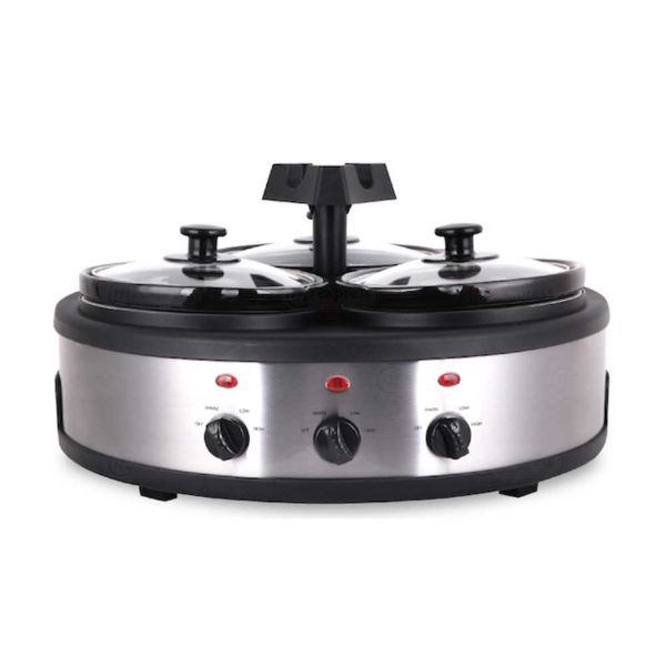 electrodomesticos, olla, cocimiento, lento, maggio, mgc32l, inox, cocion, cocina, duo, triple