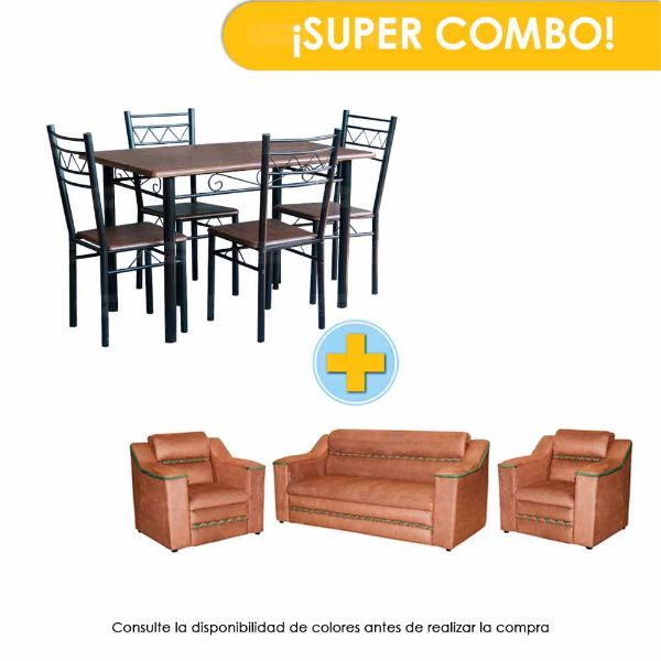 juego sala, comedor, combo. combo sala y comedor