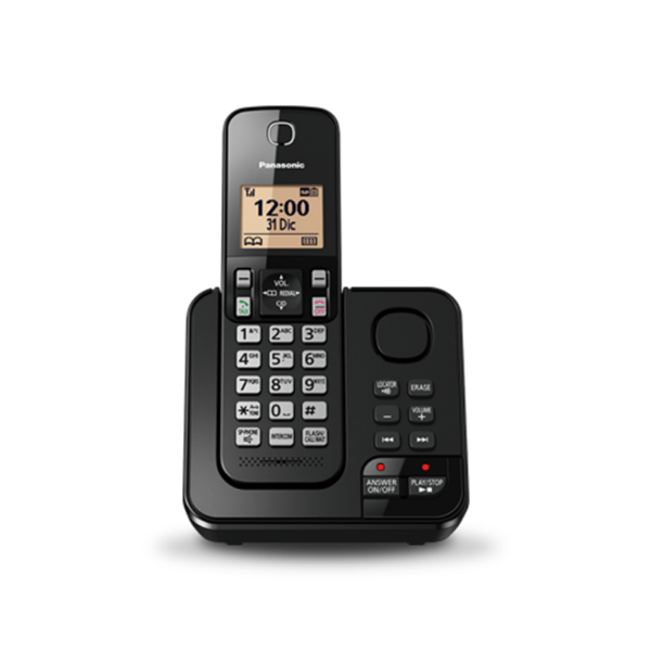 tecnologia, telecomunicaciones, telefono, panasonic, kx-tgc360lab, ccontestadora, 1-base