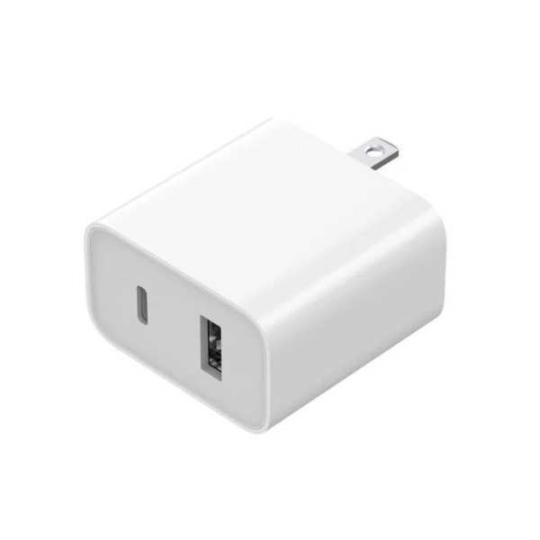 Mexpress, accesorios, cargador, xiaomi, 33w, cubo, doble salida, tipo c,  usb a, carga flass