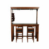 	muebles, desayunador, muebles-en-pino, 4, bancos, rustico, cocina, banco, almuerzo, bar