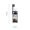 Mexpress, muebles, microalacena, tokoa, ac-616, tokoa ac-616, alacena, mueble cocina, estante, estante cocina